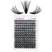 FADLASH Individual Cluster Lashes Extensions 40D 0.07 D Curl 12-18mm Mixed Trays Extensions Individual Cluster Lashes DIY Eyelash Extensions at Home 12-18 mm DH-40D-0.07-D
