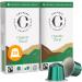 CRU Kafe Decaf Nespresso Original-Line Compatible Coffee Pod Capsules 20 Pods Organic Decaf Coffee 10 count (Pack of 2)