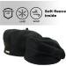 Braxton Wool Beret Hat - Cozy Lined Crochet Knit - Parisian Style for Women, Black - Buy Online on GoSupps.com