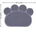 Cloud Heart Pet Food Mat for Dogs and Cats Waterproof Non-Slip Pet Feeding mat bowl mat (Medium(60x45cm) Grey) Paw Grey - Buy Online on GoSupps.com