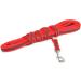 IDC Color & Gray Rubberized Leash - 14mm x 5m with Loop - Durable Red-Grey Pet Leash for All Breeds | International Shipping Available - Buy Online on GoSupps.com