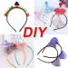 Duufin 30-Piece Satin Craft Headbands for Girls and Women - 30 Colors Multicolored - DIY 1.5cm Plain Headband Set - Buy Online on GoSupps.com