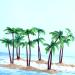 16 Pieces Green Palm Tree Cupcake Topper with Coconuts Cake Topper for Cake Decorations(5.5 inch-16 Pieces) - Buy Online on GoSupps.com