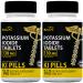 Potassium Iodide Radiation Tablets 130 mg (2 Pack) - (280 Tablets) EXP 05/2032 - Ki Pills Potassium Iodine Tablets for Radiation - Potassium Iodine Pills YODO Naciente, Anti Nuclear Fallout Pills Tablets 140 Count (Pack of 2)