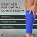 Rymora Leg Compression Sleeve - Calf Support Brace for Varicose Veins & Pain Relief - Purple (Small, 1 Pair) - Buy Online on GoSupps.com