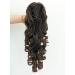 IMISSU Long Curly Claw Ponytail Clip On Hair Extension Pony Tail Hair Piece (Black Ombre Brown 1T33) - Buy Online on GoSupps.com