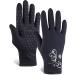 TrailHeads Power Stretch Women's Running Gloves - black/black black / black S