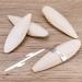 Bohoman 4-Piece Sepia Shell Parrot Chewing Toys with Metal Holders - Ideal for Birds Reptiles & Snails | 12-14cm - Buy Online on GoSupps.com