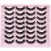 JIMIRE Russian Strip Volume Eyelashes DD Curl Fluffy False Eyelashes Look Like Lash Extensions Natural Lashes 16 Pairs Pack Russian Strip 16 Pairs -1 - Buy Online on GoSupps.com