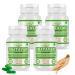 Natural and Pure Herbal Asparagus RACEMOSUS (Shatavari) Extract Capsules | Highest Potency 100% Herbal Product | Pack of 60 X 500 mg. Veg. Capsules (Pack of 4 Jar) 60 Count (Pack of 4)