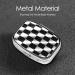 Black & White Checkered Flag Pill Box - Portable Travel Medicine Organizer - Buy Online on GoSupps.com
