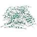 NorthPointe Four Leaf Clover Shamrock Plastic Golf Tees - White/Green (100 Pack) - Buy Online on GoSupps.com