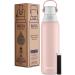 Brita Insulated Stainless Steel Water Bottle with Straw - 20oz Rose - Buy Online on GoSupps.com