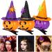 Healeved 1 Set of Halloween Hair Clip DIY Kit Halloween Barrettes Witch Hat Spider Pumpkin Hairpin Making Material Kit for Halloween - Buy Online on GoSupps.com