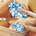 Buy Naanle Blue Hawaii Flowers Hot Water Bottle - 2L for Pain Relief & Heat Therapy | Large Transparent Design - Buy Online on GoSupps.com