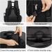 Relavel Professional Makeup Backpack - Extra Large Travel Train Case for Women - Cosmetic Organizer and Brush Holder - Large Black - Buy Online on GoSupps.com