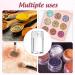 RAYNAG Set of 6 Mini Empty Loose Powder Bottles for Cosmetic Glitter & Eye Shadow - Travel-Friendly with Sifter and Lids - Buy Online on GoSupps.com