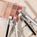 4 Pack Makeup Brushes Set - Foundation, Powder, Eyebrow, Concealer Applicator Brushes (Black+White) - Buy Online on GoSupps.com