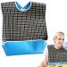 Dining Bibs for Adults | Feeding Bib Reusable with Crumb Catcher Washable and Reusable Clothing Protectors for Adults Senior Citizens - Buy Online on GoSupps.com
