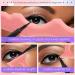 Womens Eyebrow Stencils - Silicone Stencils For Winged Eyer - Women Silicone Eyebrow Stencils - Reusable Lip Applicator For All Face Shapes - Beginner-Friendly Makeup Shaping Tool Pink - Buy Online on GoSupps.com