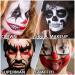White Face Body Paint for Halloween | Professional Oil-Based Cream Makeup | Cosplay Clown & Zombie Costume | SFX Face Paint for Adults & Kids - Buy Online on GoSupps.com