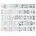 60 Sheets Temporary Tattoo Stickers - Various Designs Waterproof Body Art Sticker Sheet - Removable Tattoos (Wings, Letters, Stars, Queen, Cats, Totem, and More) - Buy Online on GoSupps.com