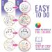 CRAFTILOO 10 Pre-Stamped Embroidery Patterns Kit for Kids - Perfect for Ages 7-13 - Buy Online on GoSupps.com