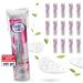 Jean Carol Supersoft cotton cotton pads lint -free benefit pack (15x60 pieces) cleaning & removing the face sustainable from 100% natural fibers
