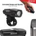 CECO-USA 1000 Lumen USB Rechargeable Bike Light - Waterproof & Impact Resistant - Super Bright Model F1000 Bicycle Headlight for Commuters, Road Cyclists & Mountain Bikers - Buy Online on GoSupps.com