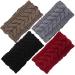 VEEJION Women Knitted Headbands - 4 Piece Winter Headband Set with Buttons for Face Mask - Ear Warmer Hair Bands in Assorted Colors - Buy Online on GoSupps.com