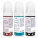 Deodorant For MEN 3-Pack Roll On Potassium Alum with Essential Oil Blends - Unscented COOL BLACK and FRESH CEDAR - VEGAN. CRUELTY FREE. ECO-FRIENDLY  - Buy Online on GoSupps.com