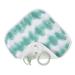 Dr. Brown's Lovey Blanket with Beaded Ring Teether and HappyPaci Silicone One-Piece Pacifier  Green