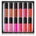 SHANY All That She Wants - Set of 12 Matte  Pearl  and Shimmer Mini Lipgloss Set