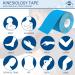 Buy Kinesiology Tape Set of 2 - Waterproof & Skin-Friendly Physio Tape for Sports & Everyday Use - Blue & Black - Buy Online on GoSupps.com