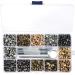 640 Sets Mixed Color Double Cap Leather Rivets Kit with Press Setter Tool - Ideal for Leather Craft, Clothing, Shoes, Bags & Accessories - Buy Online on GoSupps.com