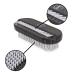 K-Pro Hand Nail Brush Set - 4 Piece Black Plastic Gel Nail Brushes for Perfect Manicures | International Shipping Available - Buy Online on GoSupps.com