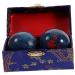 Fomiyes fitness handballs massage roller gymnastics balls handballs for stress relief exercise hand massage balls health balls baoding iron balls baoding balls foot sole massage device medium green
