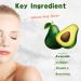 Purederm Avocado Collagen Mask (12 Pack) - Korean Beauty Essence Mask with Avocado Extract, Collagen, and Vitamin E for Deep Skin Nutrition - Buy Online on GoSupps.com