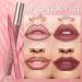 Matte Liquid Lipstick & Lip Tint Stain Kit - Waterproof Long-Lasting Non-Stick Cup Lip Gloss & Liner - Moisturizing Nude Red Set for Women & Girls - Buy Online on GoSupps.com