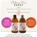 Microveda Advanced Cure Set - 2x0.5L Vegan Microbiotic Ferment Drink in Glass Bottles | Activate Sensitive & Balance - Buy Online on GoSupps.com