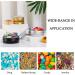 Screw Top Silver Aluminum Tin Jar with Blank Labels - 31pcs | 0.5 oz Capacity - Buy Online on GoSupps.com