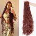 Mletulips faux Locs H kelhaar Goddess Locs H kelhaar 6 Packs Pre-Looped Soft Dreadlocks New Fuax Locs H kelhaar for women (350# 30inch) 350# 30inch