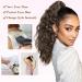 REECHO Multi-Layered Curly Wavy Clip-In Ponytail Extension - Honey Blonde with Highlights - Buy Online on GoSupps.com