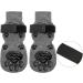 NeuWee Dog Socks 3 Pairs Double Side Anti-Slip Dog Grip Socks with Adjustable Straps Cute Soft Cotton Pet Paw Protector for Small Medium Dogs Indoor on Hardwood Floor Wear (M) M Gray - Buy Online on GoSupps.com