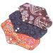 Menstrual Pads 3pcs Washable Napkin Thin Pads for Women Pads Charcoal Menstrual Pads Household Pads Woman Towel Portable Feminine Pads Feminine Products Period Pad
