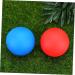 Solustrie 2-Pack Arch Massage Lacrosse Balls | Spiky Trigger Point Foam Roller & Back Roller | Yoga & Foot Massage Device | Perfect for Ice Hockey & Body Recovery - Buy Online on GoSupps.com