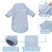 Hjyokuso Hairless Cats Vest Turtleneck Sweater | Breathable Adorable Cat Shirt | Sphynx, Cornish Rex, Devon Rex Peterbald | S(2.2-4lbs) Blue - Buy Online on GoSupps.com