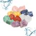 Puraja Große Wasserstein Mixture |Premium natural stones |Healing stones set with the 7 most popular natural stones |300g gemstones for drinking water |Water stones for water treatment 300 g (1 Pack)