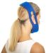 Double Chin Reducer Face Lifting Band | Anti Snoring Chin Strap - Blue - Buy Online on GoSupps.com