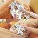 Naanle Vintage Donut Hot Water Bottle | 2L Transparent Large Bed Warmer for Pain Relief & Heat Therapy - Buy Online on GoSupps.com